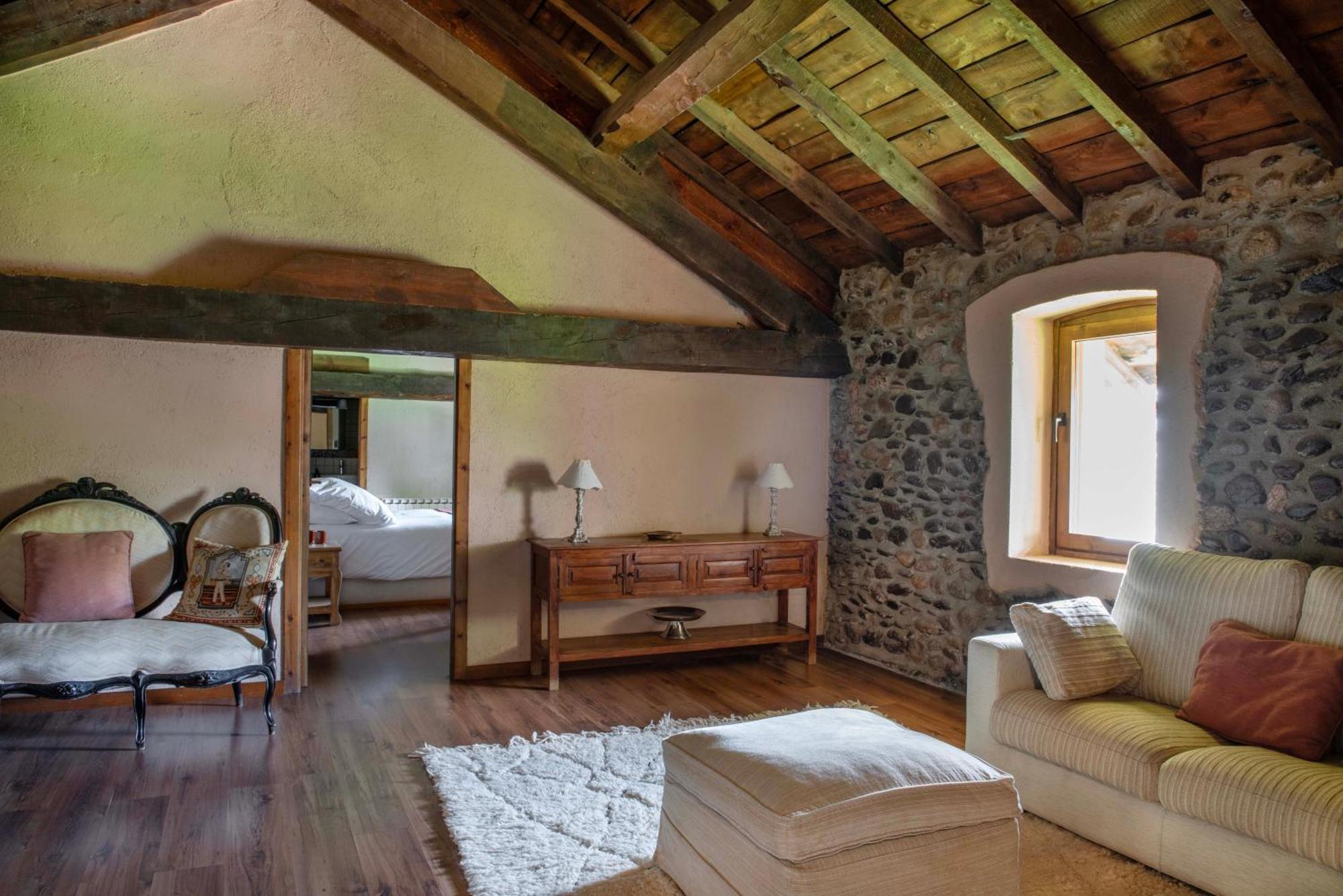 Mas Sant Marc Pensionat Puigcerdà Rum bild